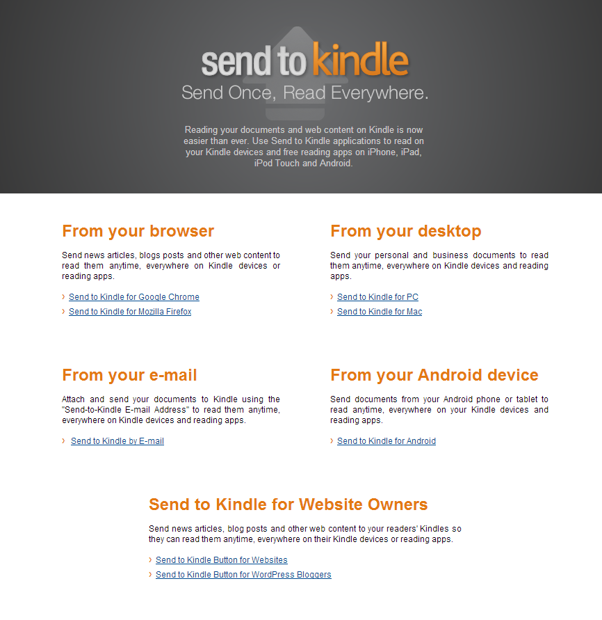 pc and mac from your email from your android device send to kindle ...